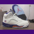 Jordan 5 Design-Inspired - "Phoenix Suns" - AJ5-PHNXSUNS-545 - Sole Revival and Redemption LLC