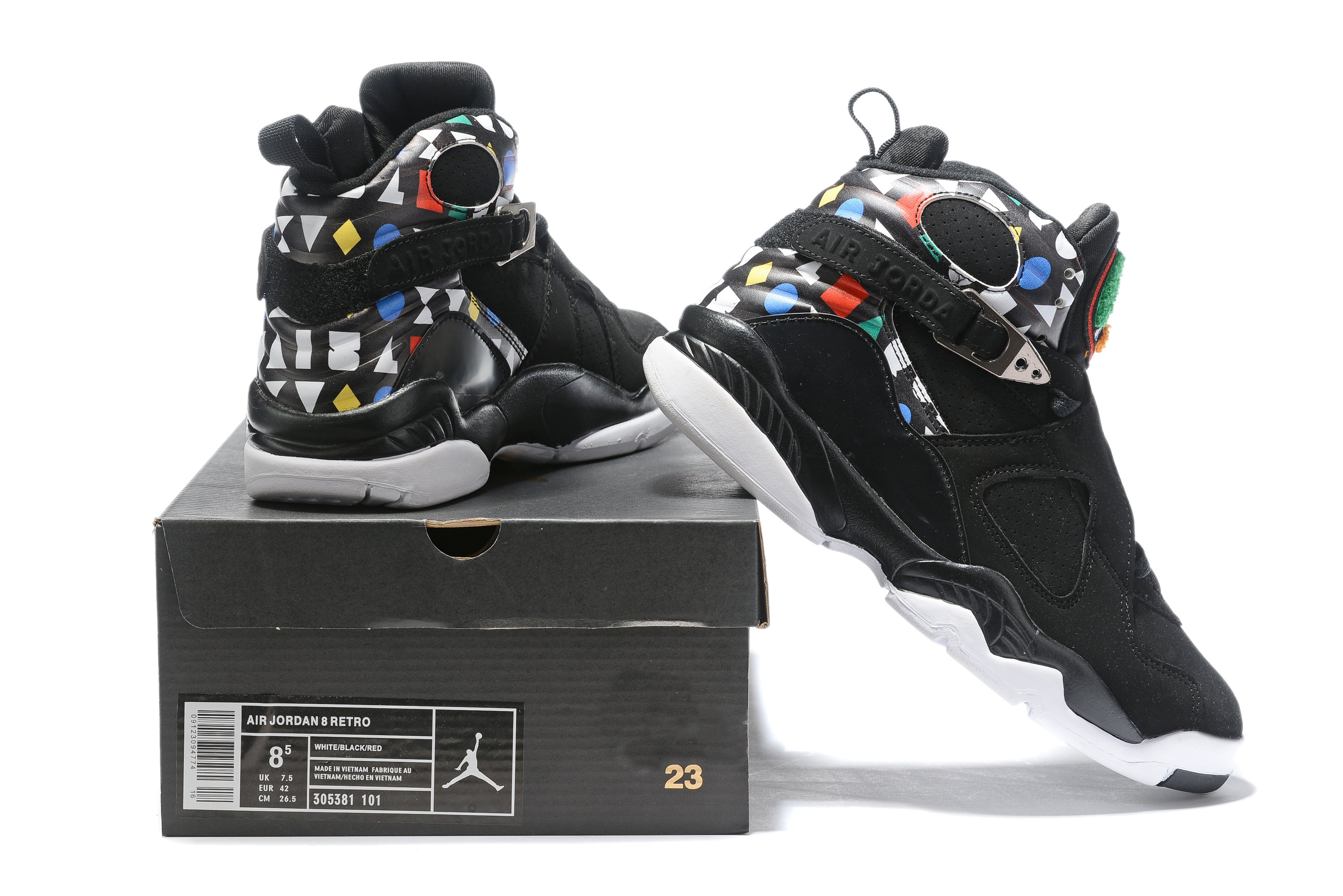 809 — Jordan 8 “Playoffs OG” — Design‑Inspired