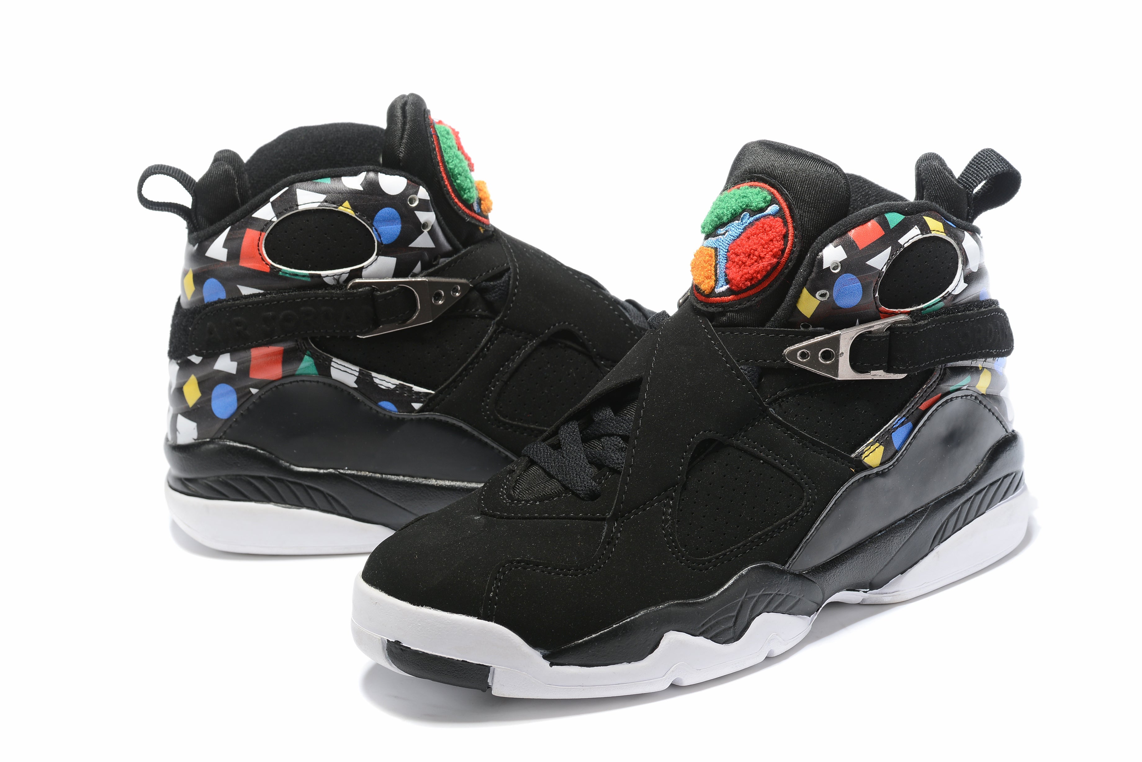 Jordan 8 – Design-Inspired "Quai 54" Custom Tribute Build AJ8‑QUAI54‑809