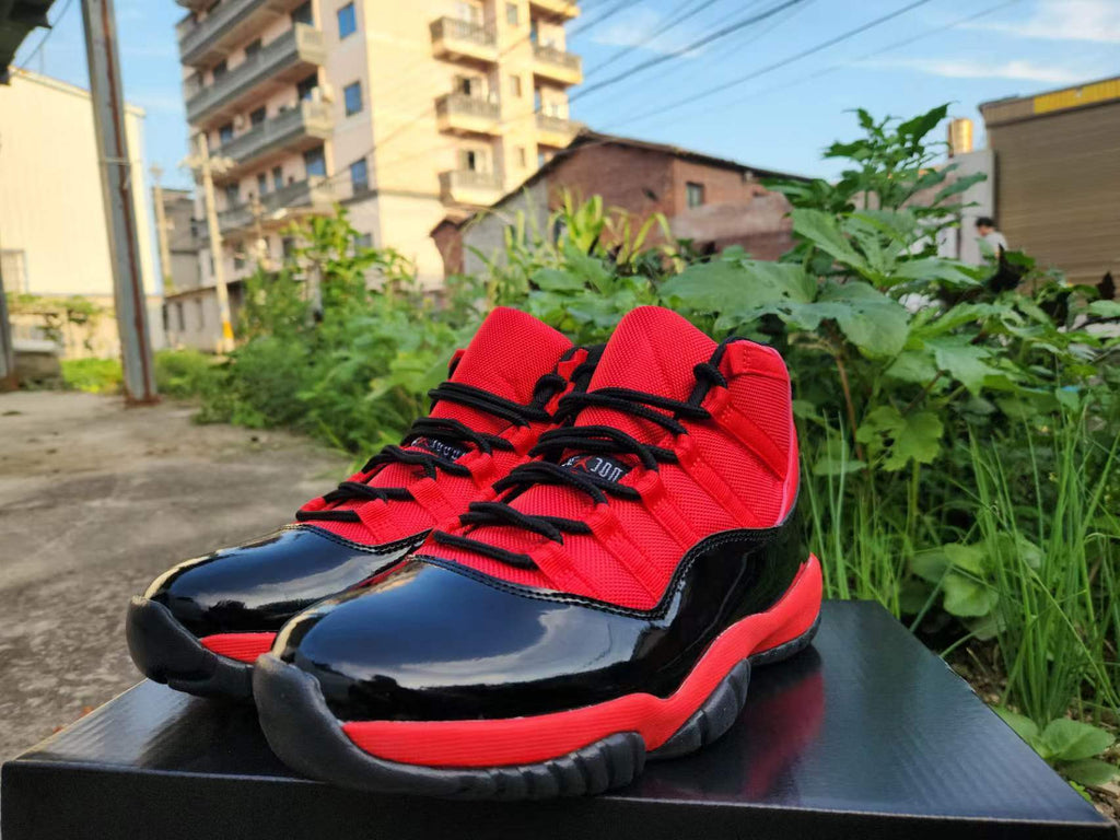 Jordan 11 Design‑Inspired “Playoff / Bred” — Fantasy Build - 1117