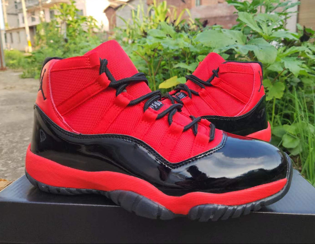Jordan 11 Design‑Inspired “Playoff / Bred” — Fantasy Build - 1117