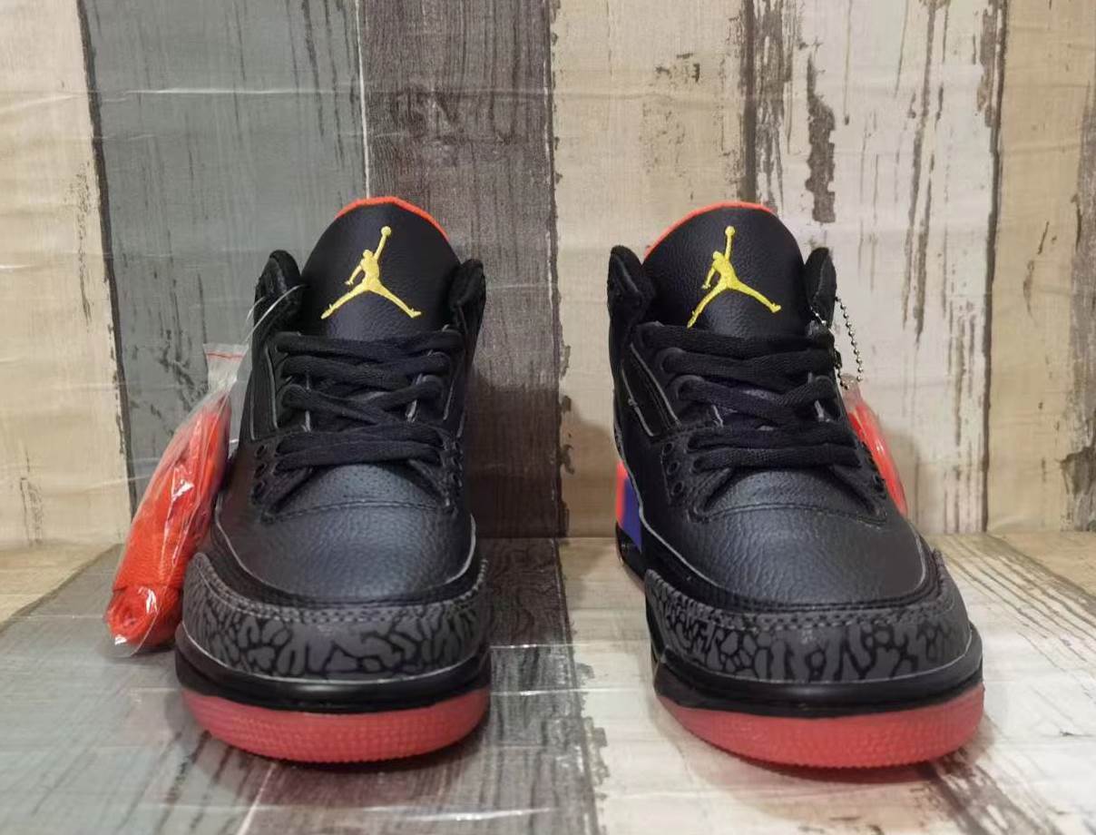 Jordan 3 - Design‑Inspired "J. Balvin Rio" Custom Tribute Build AJ3-BALVIN-RIO-313