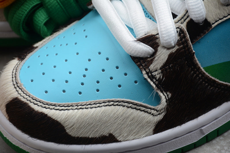 SBDNK‑029 — Nike SB Dunk Low “Chunky Dunky” — Multi‑Color / Cow Print — Design‑Inspired