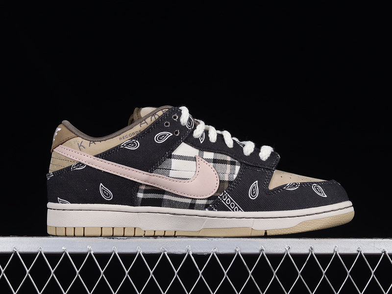 TS‑SB‑051 — SB Dunk “Travis Scott Paisley” — Inspired Design