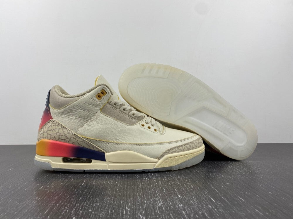 320 — Jordan 3 “Medellín Sunset” — Design‑Inspired Sneaker