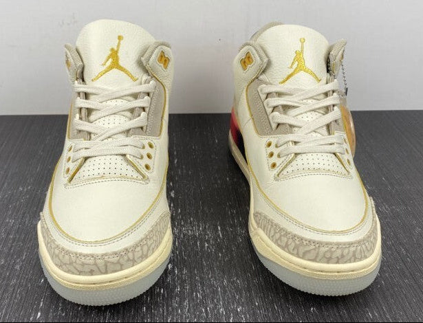 Jordan 3 - Design‑Inspired "Medellín Sunset" Custom Tribute Build AJ3-SUNSET-320