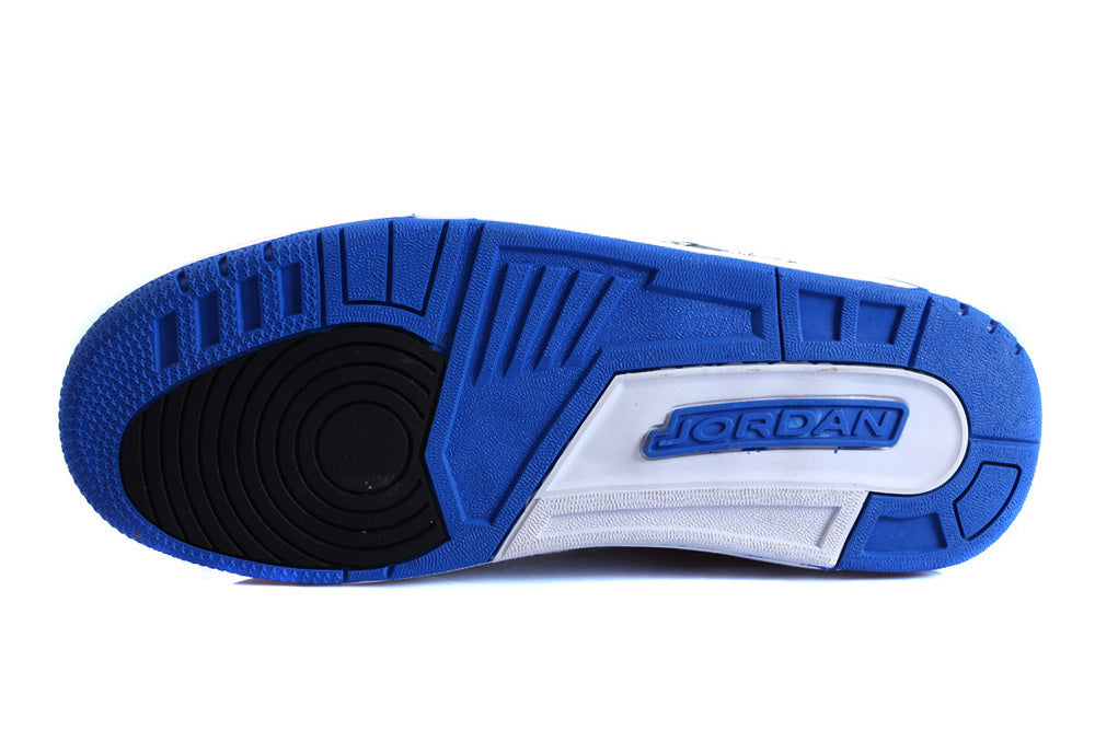 318 — Jordan 3 “Racer Blue” — Design‑Inspired Sneaker