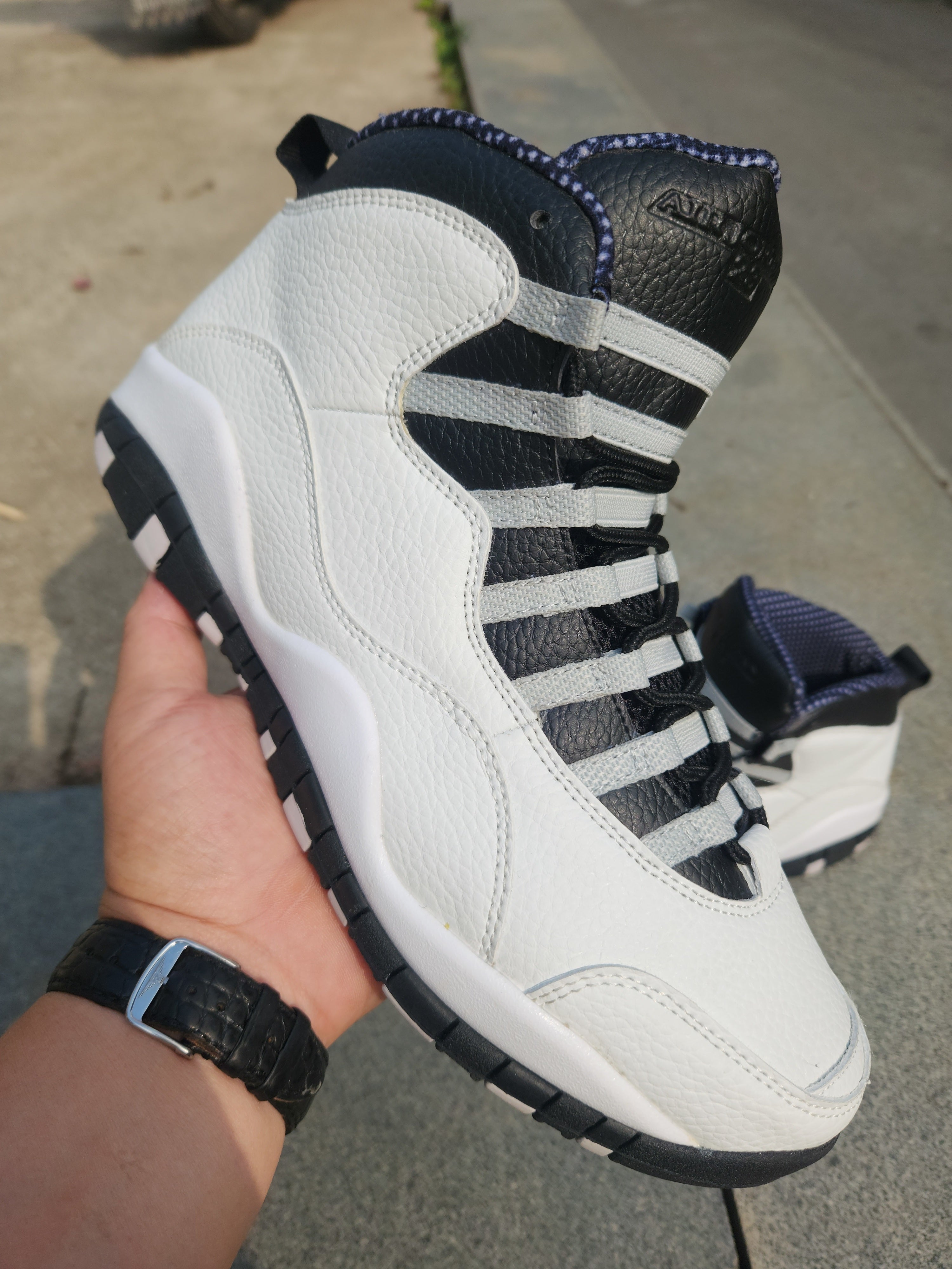 Jordan 10 – Design-Inspired "Steel" Custom Tribute Build AJ10-STEEL-1012