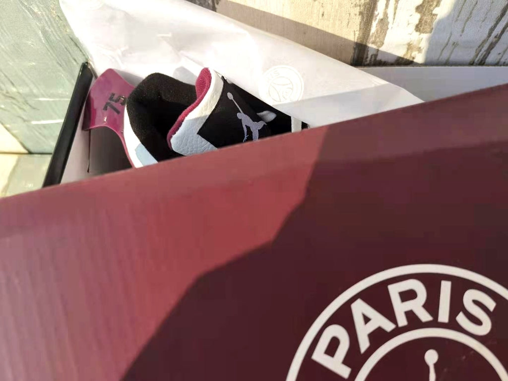 Jordan 4 – Design-Inspired "Paris Saint‑Germain" Custom Tribute Build AJ4‑PSGWHITE‑431