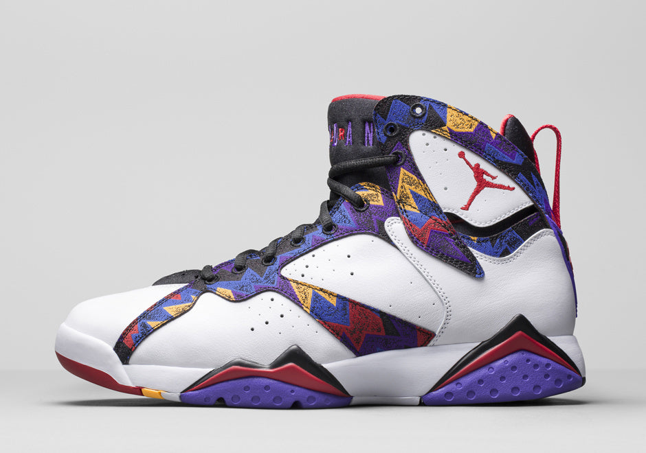 711 — Jordan 7 “Nothing But Net” — Design‑Inspired