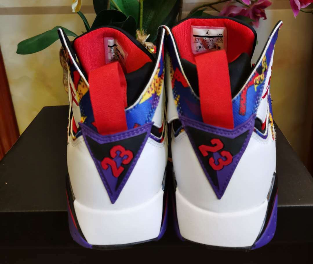 Jordan 7 — Design‑Inspired “Nothing But Net” Custom – Tribute Build AJ7‑NOTHINGBUTNET‑711