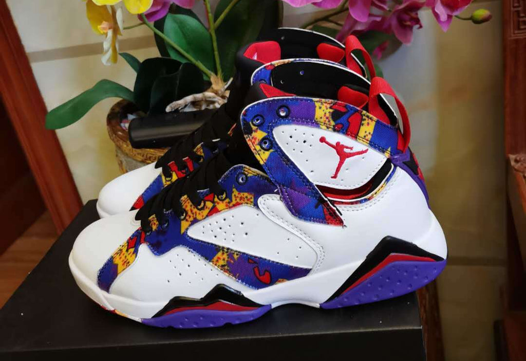 Jordan 7 — Design‑Inspired “Nothing But Net” Custom – Tribute Build AJ7‑NOTHINGBUTNET‑711