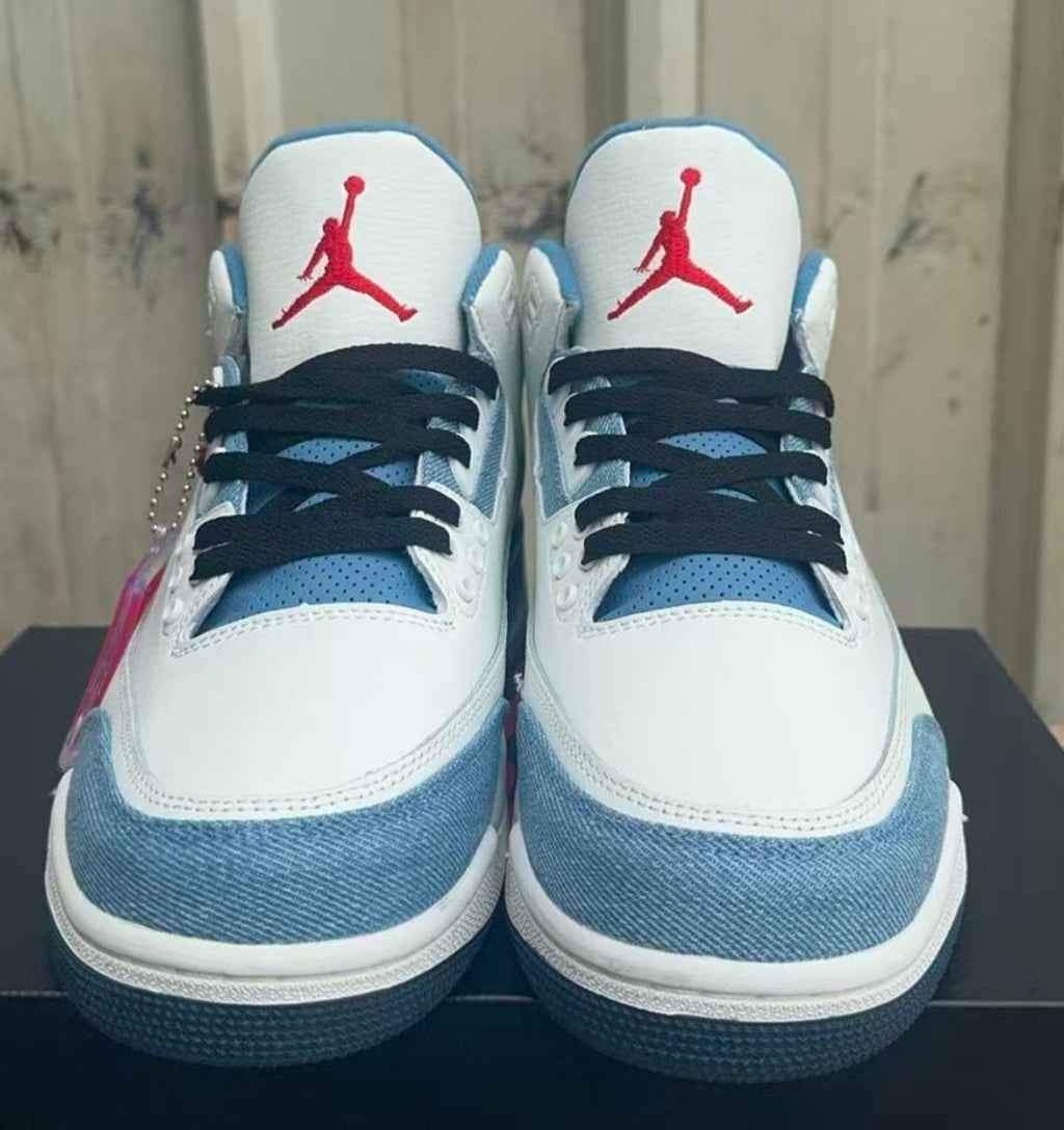 323 — Jordan 3 “Levi’s All‑Star” — Tribute Customs
