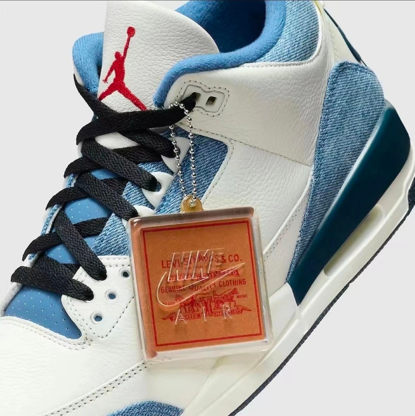 323 — Jordan 3 “Levi’s All‑Star” — Tribute Customs