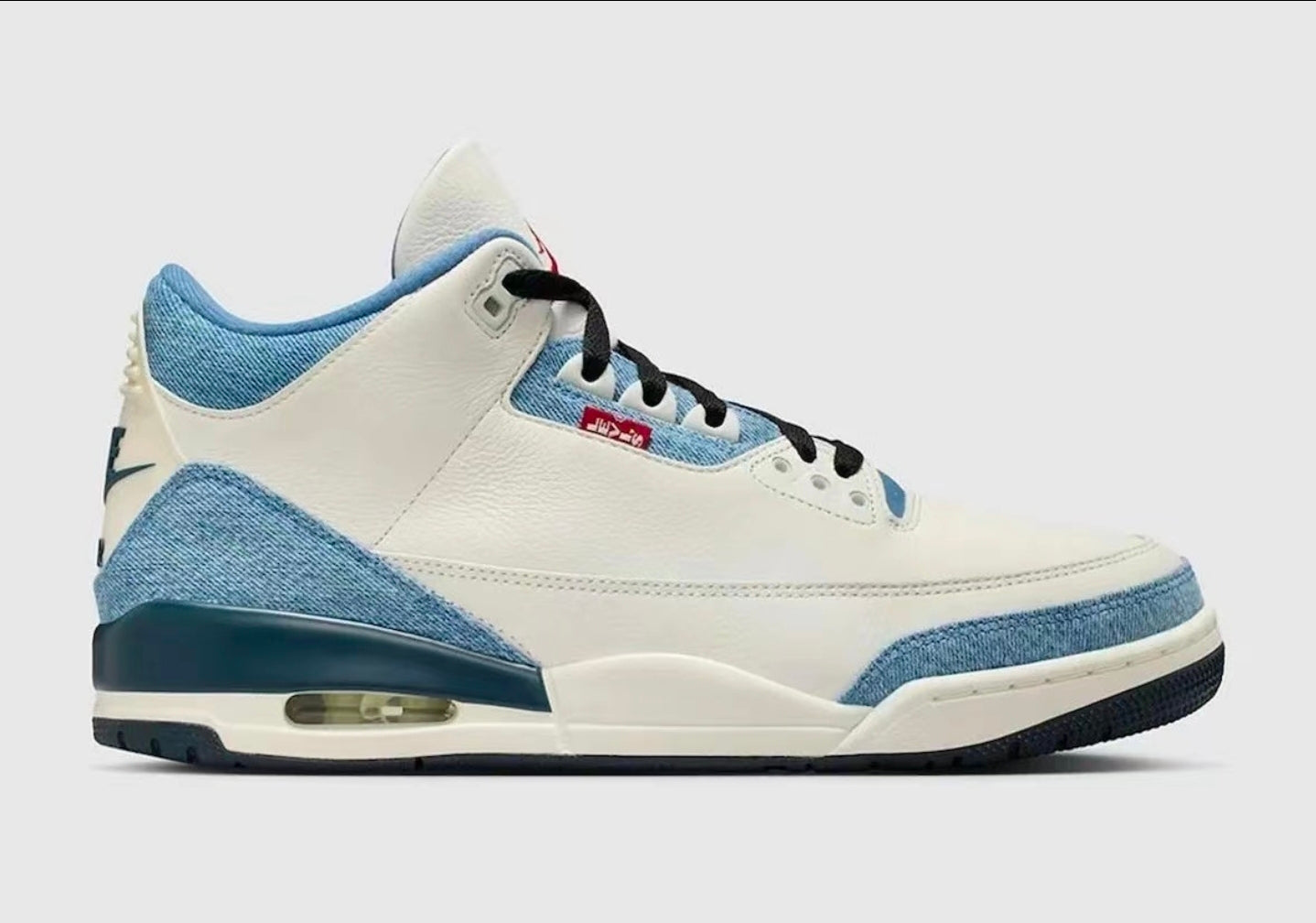 323 — Jordan 3 “Levi’s All‑Star” — Tribute Customs