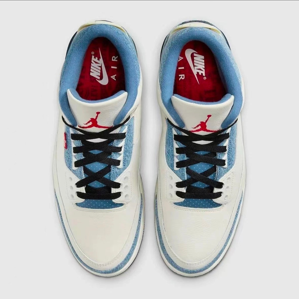 323 — Jordan 3 “Levi’s All‑Star” — Tribute Customs
