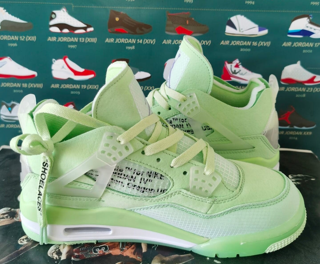 Jordan 4 “Off‑White Pastel Pack” — Design‑Inspired Fantasy Build - 459