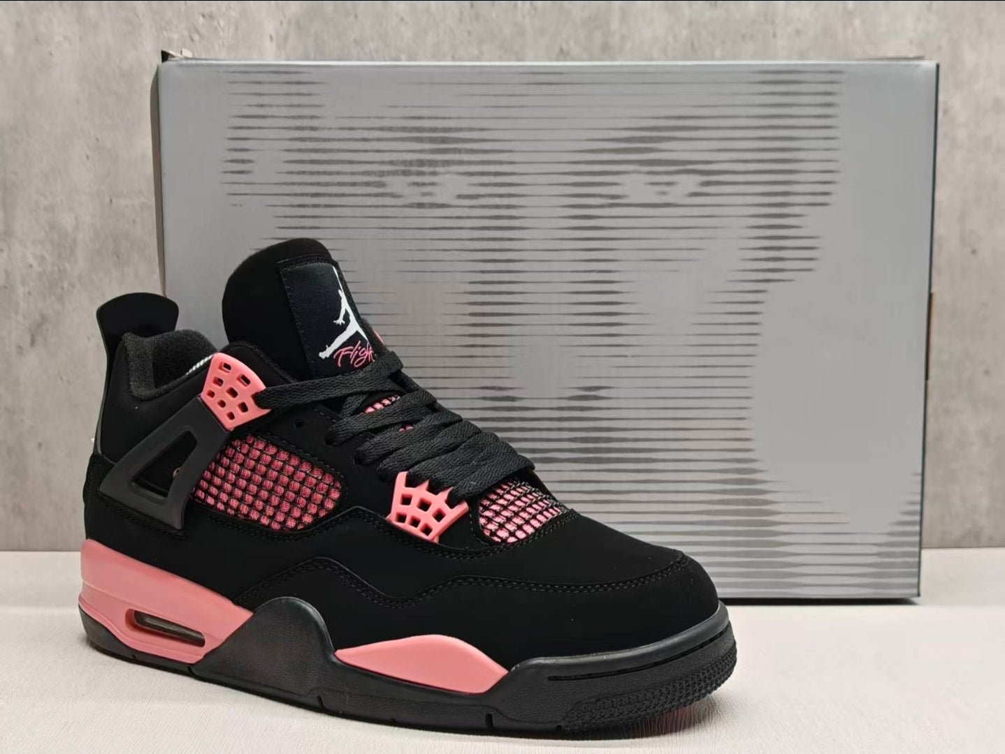432 — Jordan 4 “Thunder Pack” — Design‑Inspired Sneaker Set
