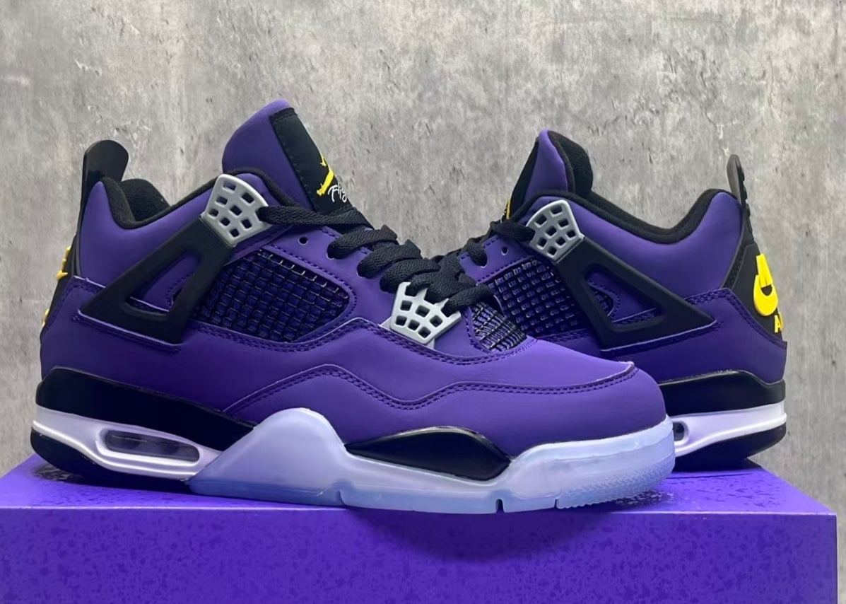 Jordan 4 “Imperial Purple” — Design Inspired Tribute Build - 460