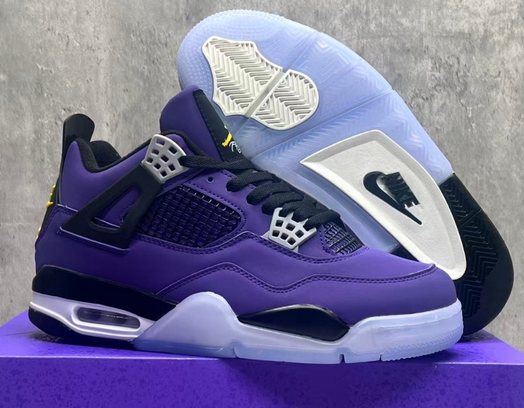 Jordan 4 “Imperial Purple” — Design Inspired Tribute Build - 460