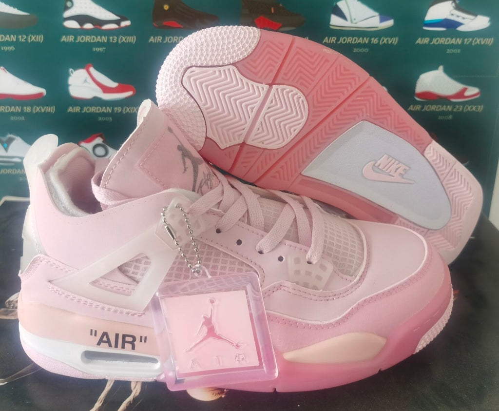 Jordan 4 “Off‑White Pastel Pack” — Design‑Inspired Fantasy Build - 459