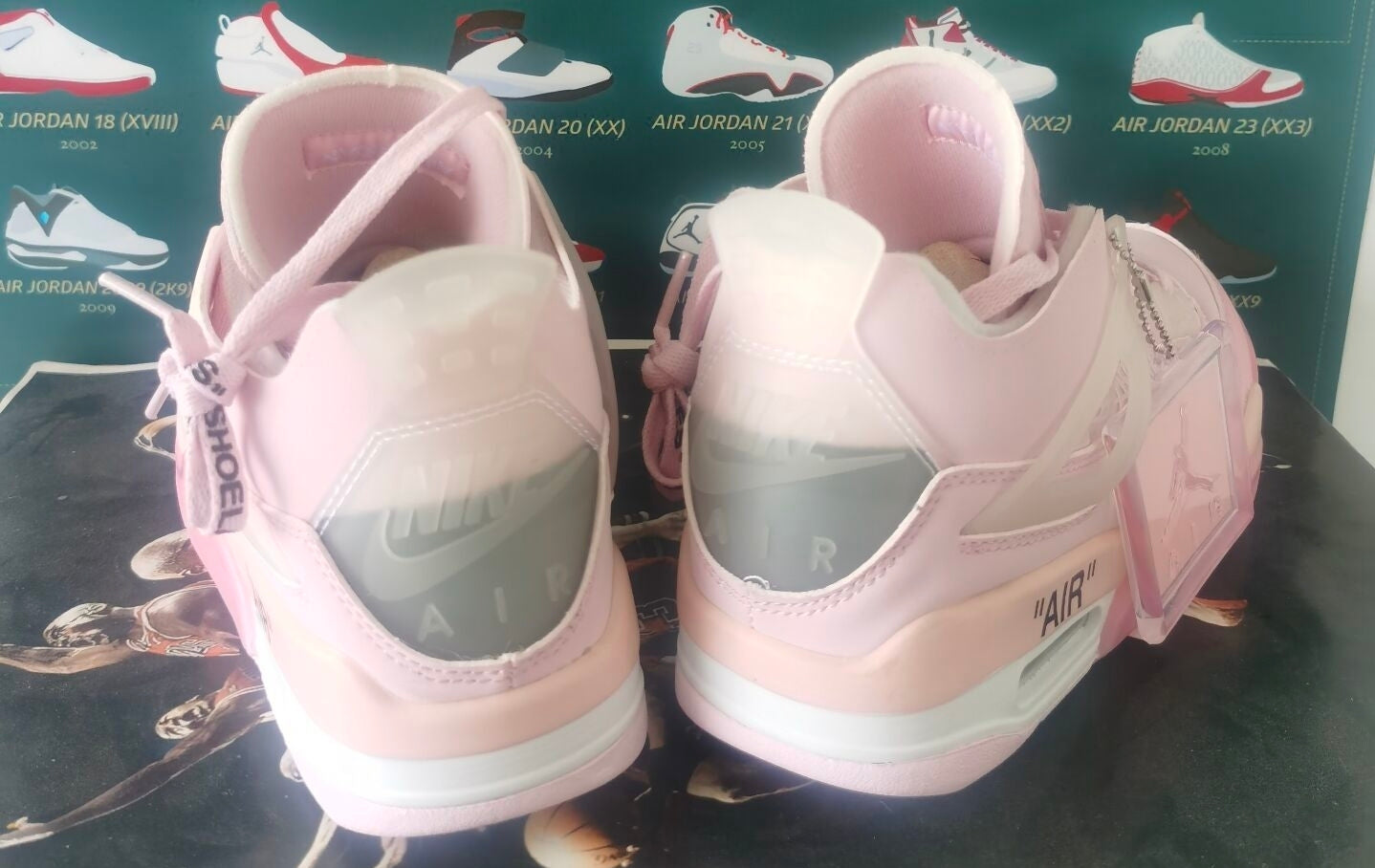 Jordan 4 “Off‑White Pastel Pack” — Design‑Inspired Fantasy Build - 459
