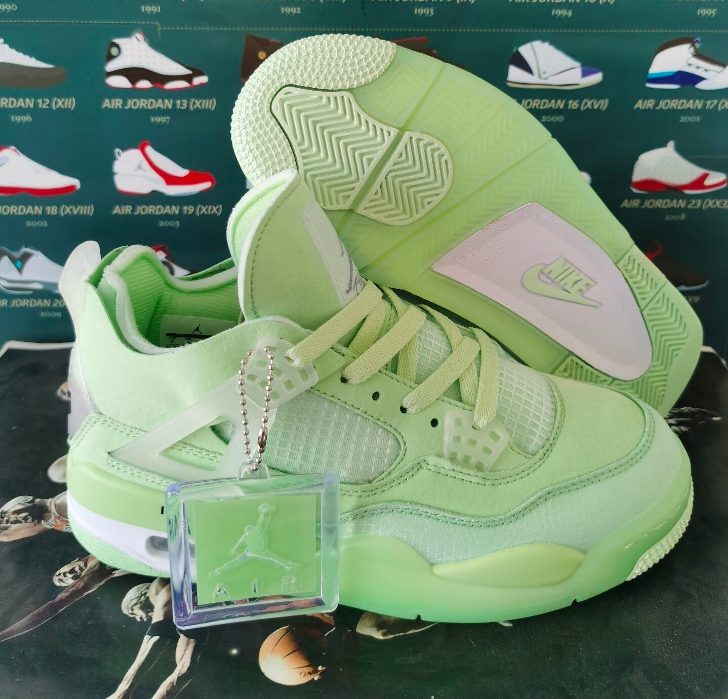 Jordan 4 “Off‑White Pastel Pack” — Design‑Inspired Fantasy Build - 459