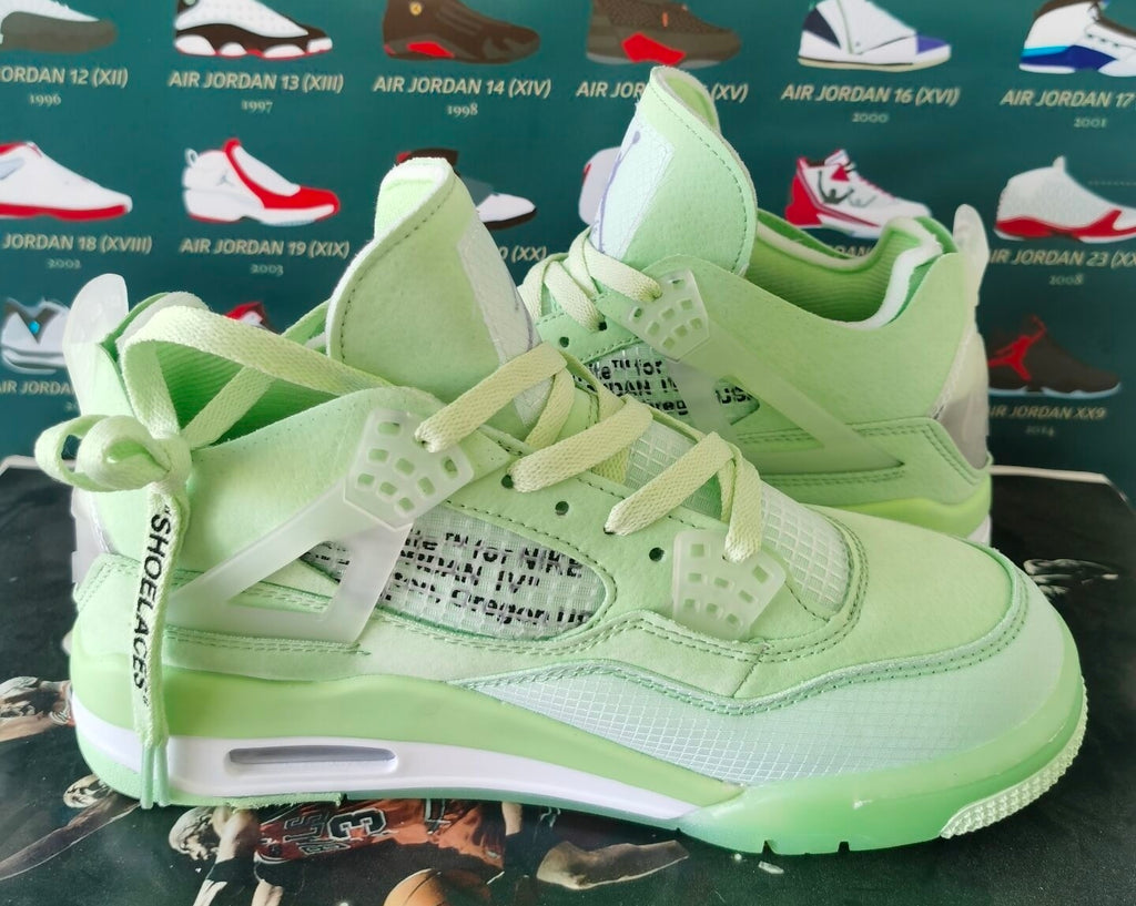 Jordan 4 “Off‑White Pastel Pack” — Design‑Inspired Fantasy Build - 459