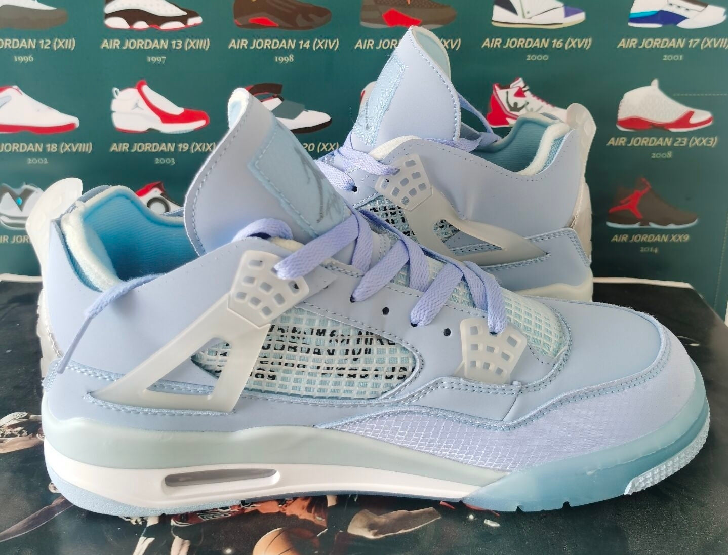 Jordan 4 “Off‑White Pastel Pack” — Design‑Inspired Fantasy Build - 459