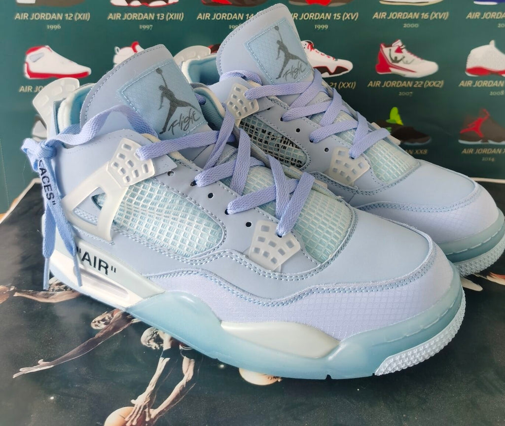 Jordan 4 “Off‑White Pastel Pack” — Design‑Inspired Fantasy Build - 459