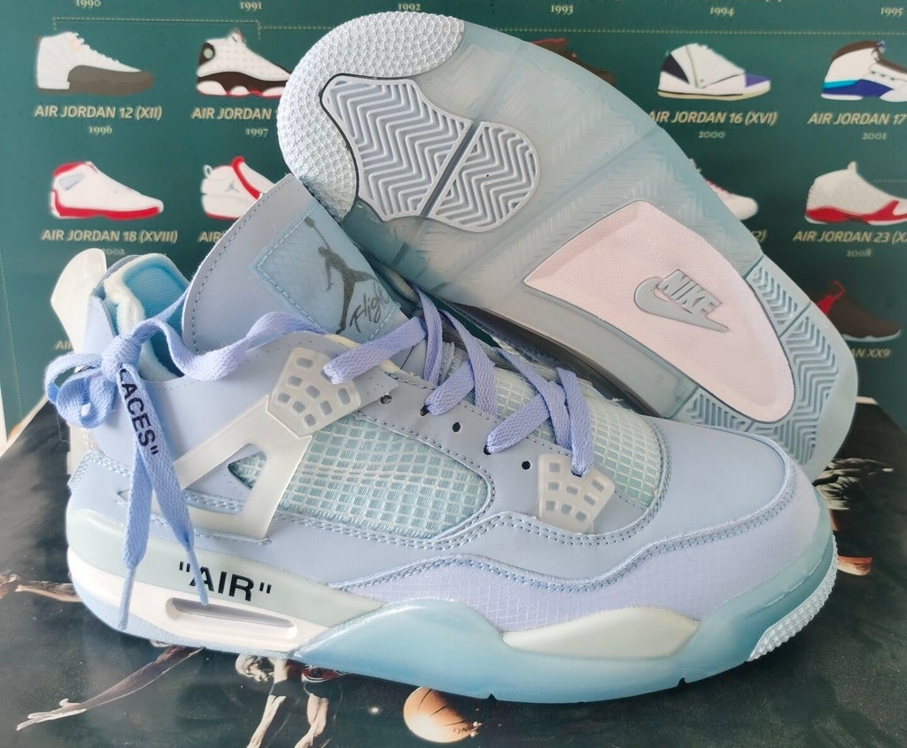 Jordan 4 “Off‑White Pastel Pack” — Design‑Inspired Fantasy Build - 459