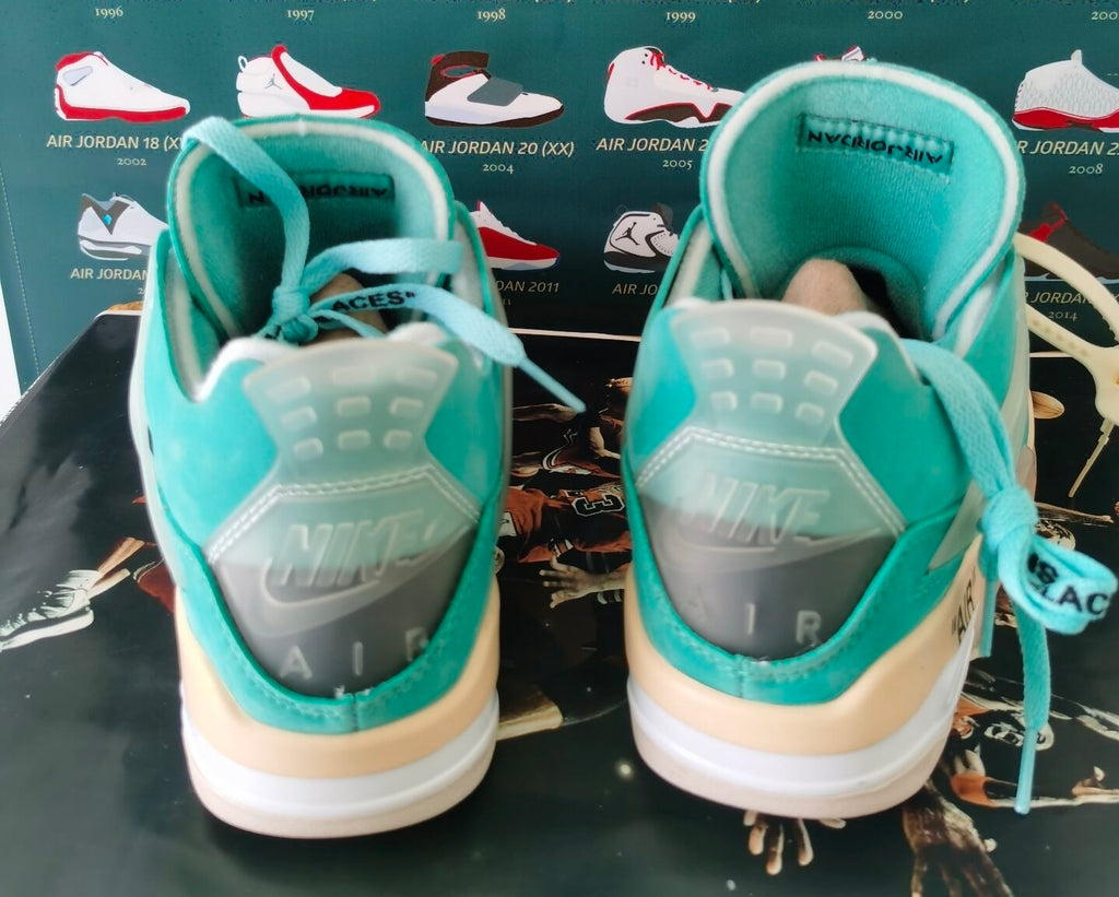 Jordan 4 “Off‑White Pastel Pack” — Design‑Inspired Fantasy Build - 459