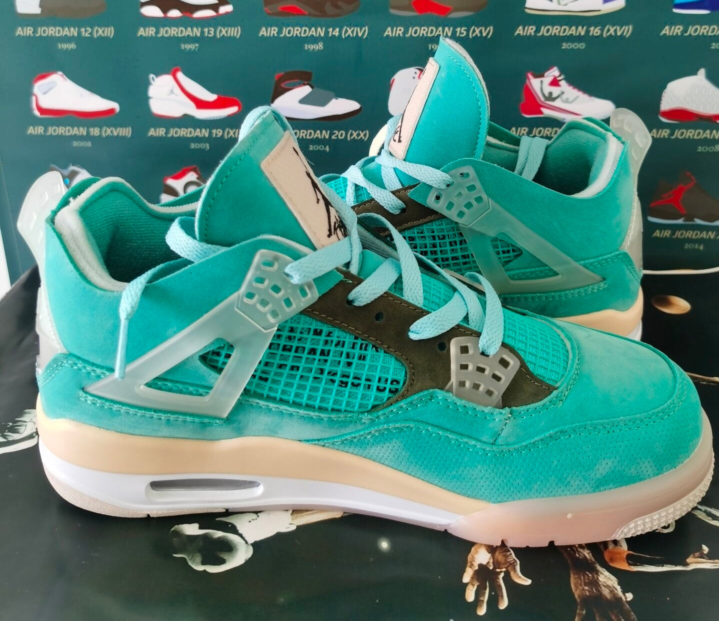 Jordan 4 “Off‑White Pastel Pack” — Design‑Inspired Fantasy Build - 459