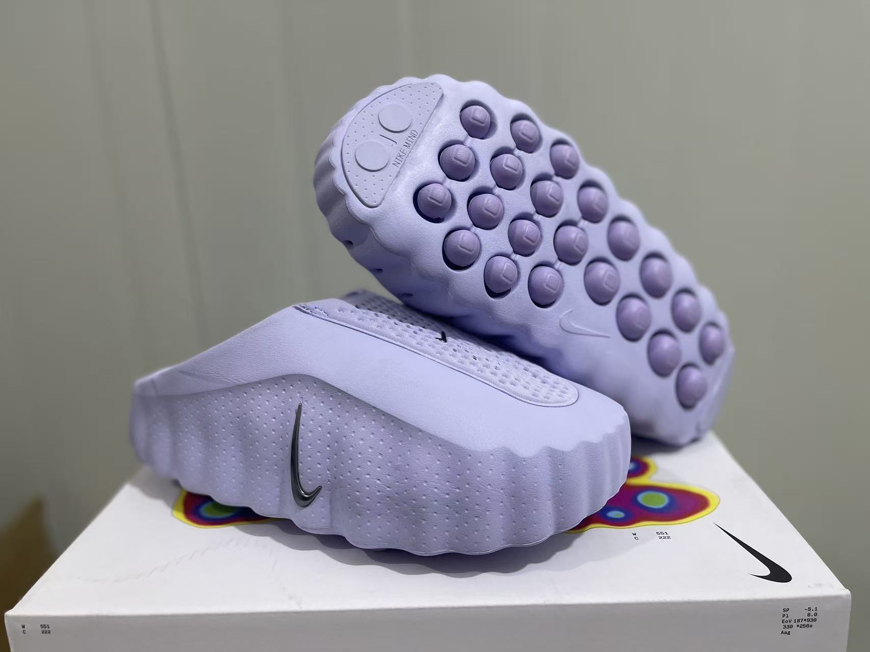 Nike Mind 001 Slides — Design‑Inspired Footwear: Violet