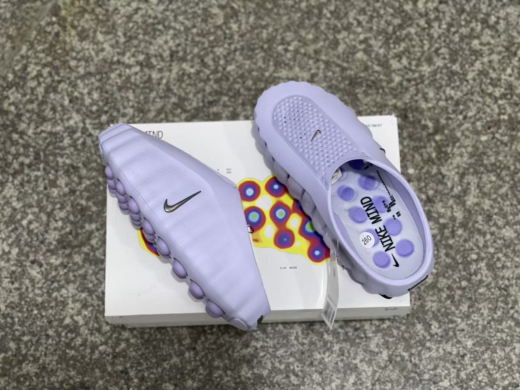 Nike Mind 001 Slides — Design‑Inspired Footwear: Violet