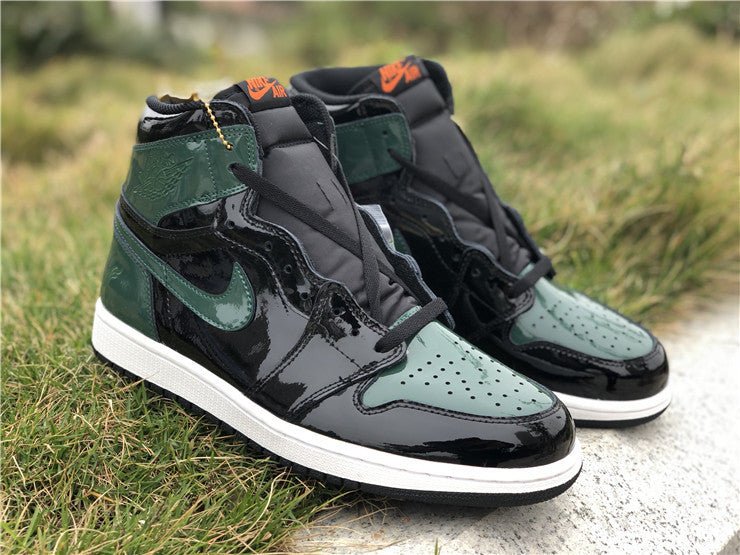 Jordan 1 High Design-Inspired - "SoleFly Patent" - AJ1-SOLEFLYPAT-048 - Sole Revival and Redemption LLC