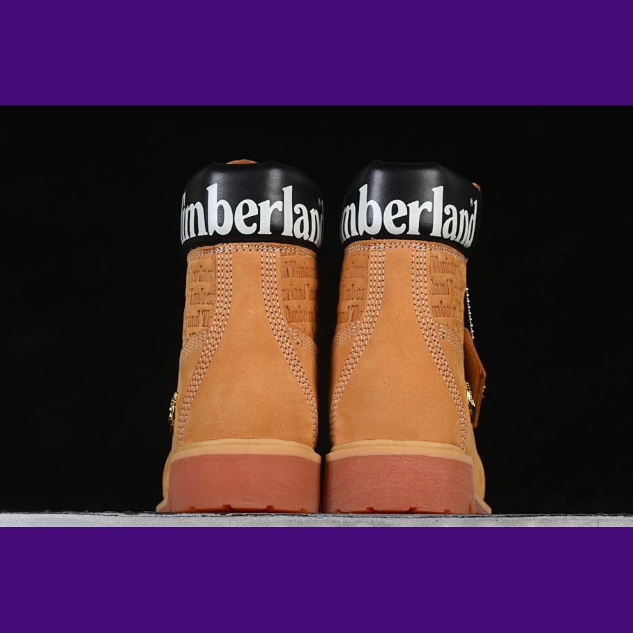 Timberland 6-Inch Design-Inspired - "Stamped-Collar" Wheat - TIM-COLLARWHEAT-006 - Sole Revival and Redemption LLC