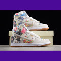 SB Dunk High Design-Inspired - "Rammellzee" - SB-SUPHIGH-001 - Sole Revival and Redemption LLC