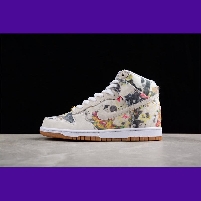 SB Dunk High Design-Inspired - "Rammellzee" - SB-SUPHIGH-001 - Sole Revival and Redemption LLC