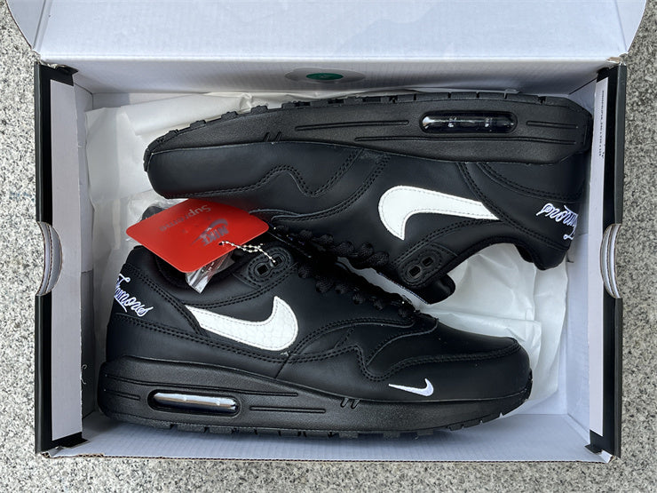 Nike Air Max 1 Design-Inspired - "Supreme Black" - AM1-SUPBLK-003
