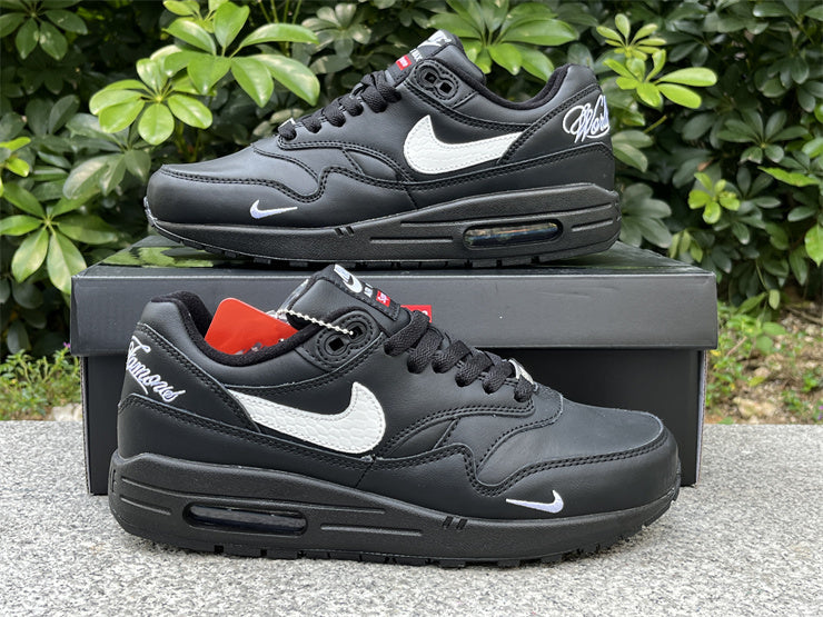 Nike Air Max 1 Design-Inspired - "Supreme Black" - AM1-SUPBLK-003