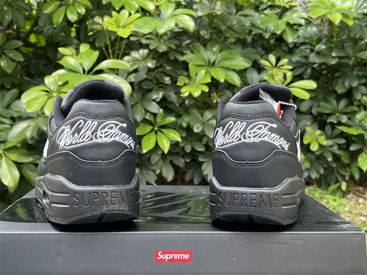 Nike Air Max 1 Design-Inspired - "Supreme Black" - AM1-SUPBLK-003