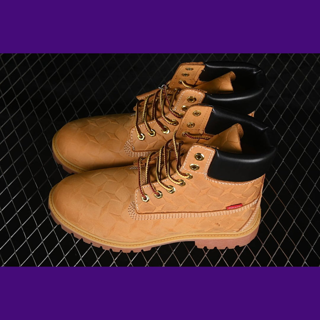 Timberland 6-Inch Design-Inspired - "Supreme Diamond" Wheat - TIM-SUPDIAMOND-007 - Sole Revival and Redemption LLC