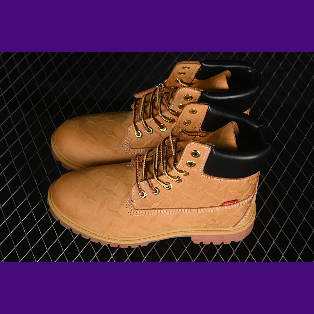 Timberland 6-Inch Design-Inspired - "Supreme Diamond" Wheat - TIM-SUPDIAMOND-007 - Sole Revival and Redemption LLC