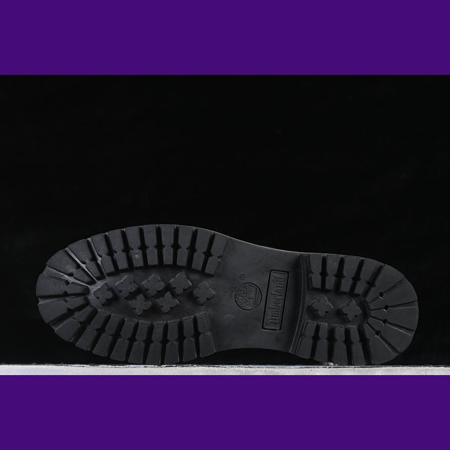 Timberland 6-Inch Design-Inspired - "Supreme Diamond" Black - TIM-SUPDIAMONDBLK-008 - Sole Revival and Redemption LLC