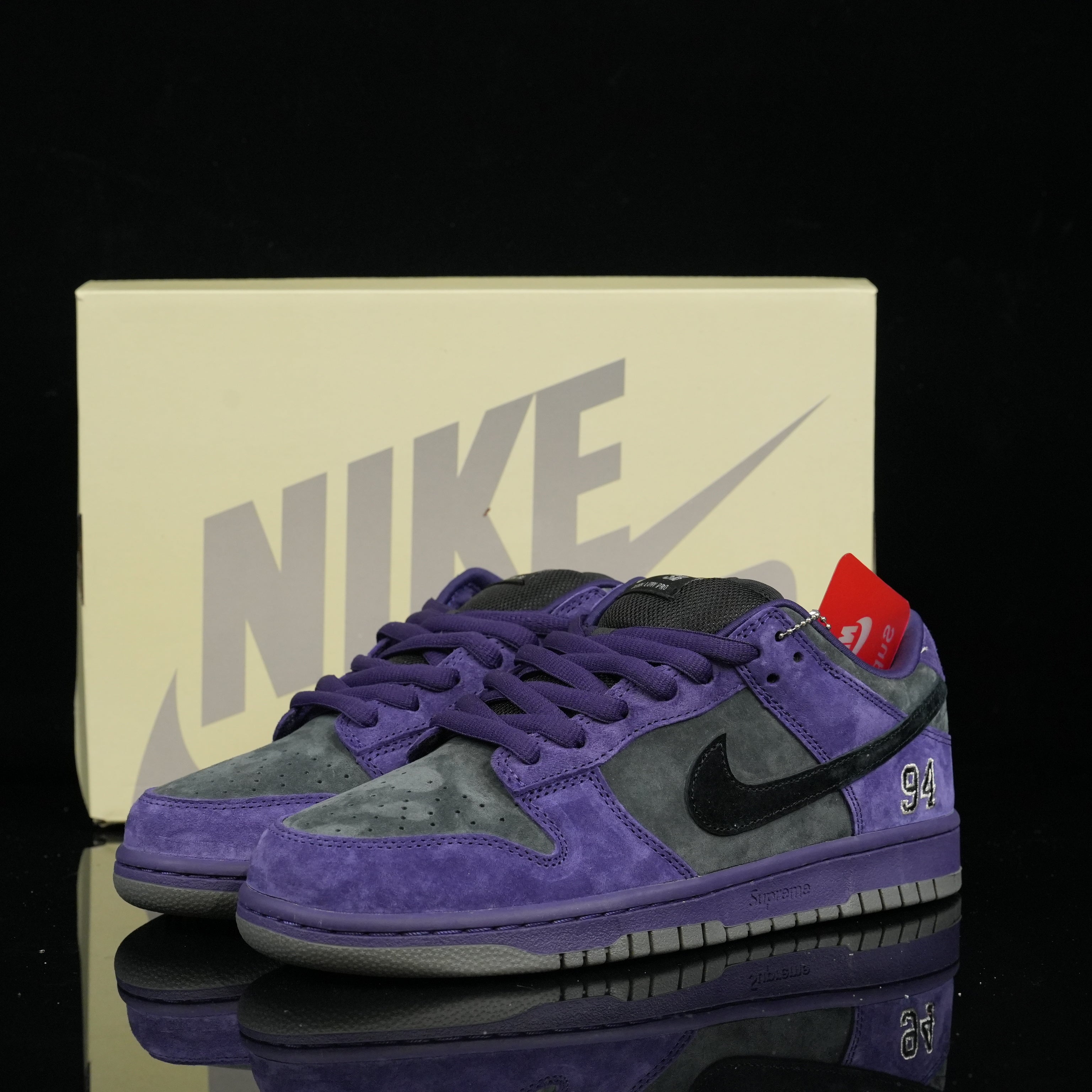 Nike SB Dunk Low – Design-Inspired "Supreme 94 Pack" Custom Tribute Build SBDNK‑016