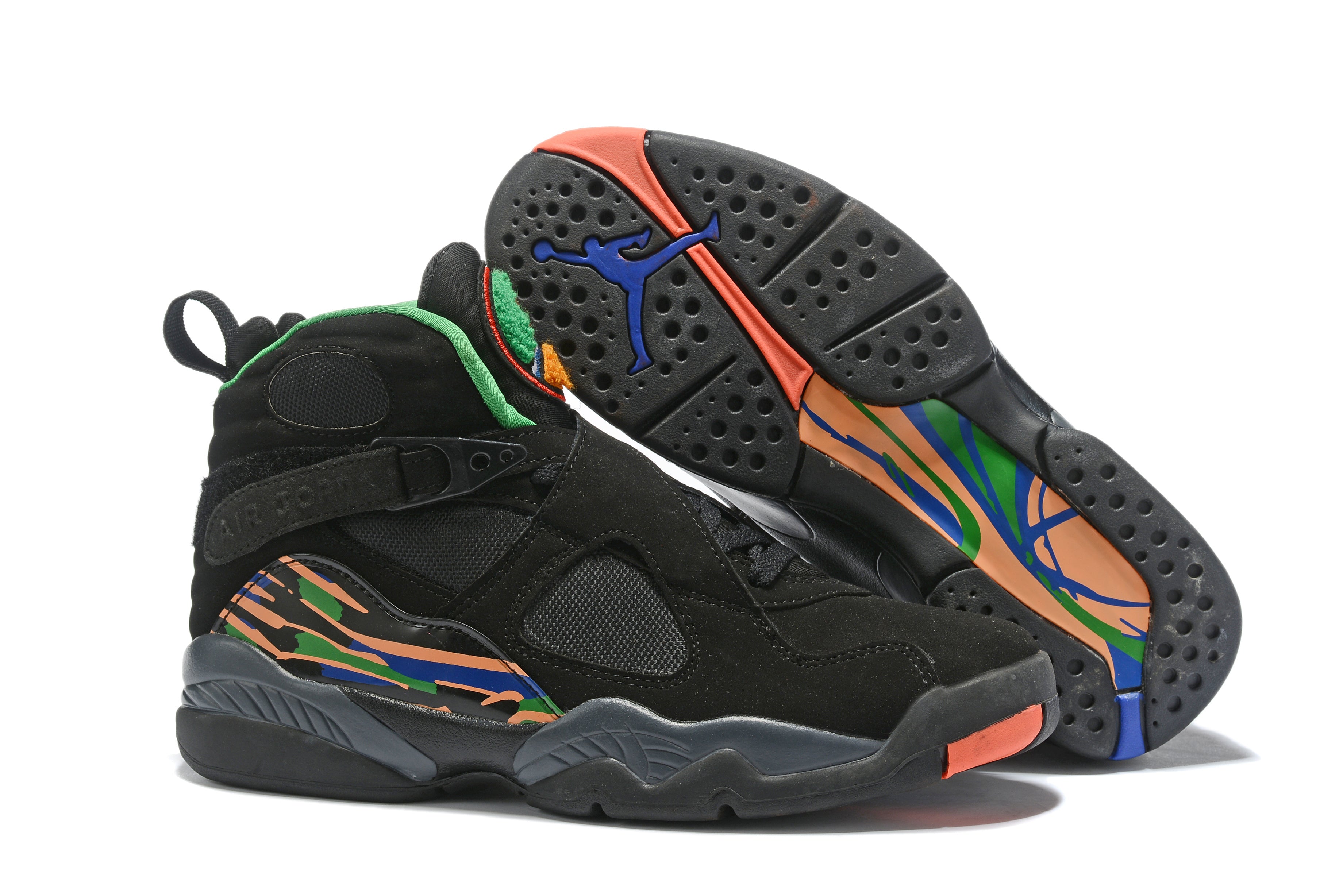 811 — Jordan 8 “Tinker Air Raid” — Design‑Inspired