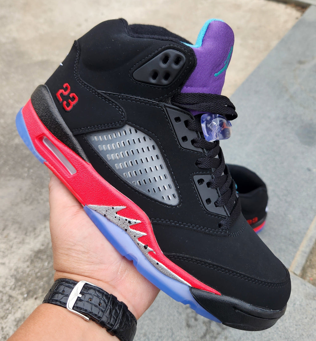 Jordan 5 – Design-Inspired "Top Three" Custom Tribute Build AJ5-TOPTHREE-516