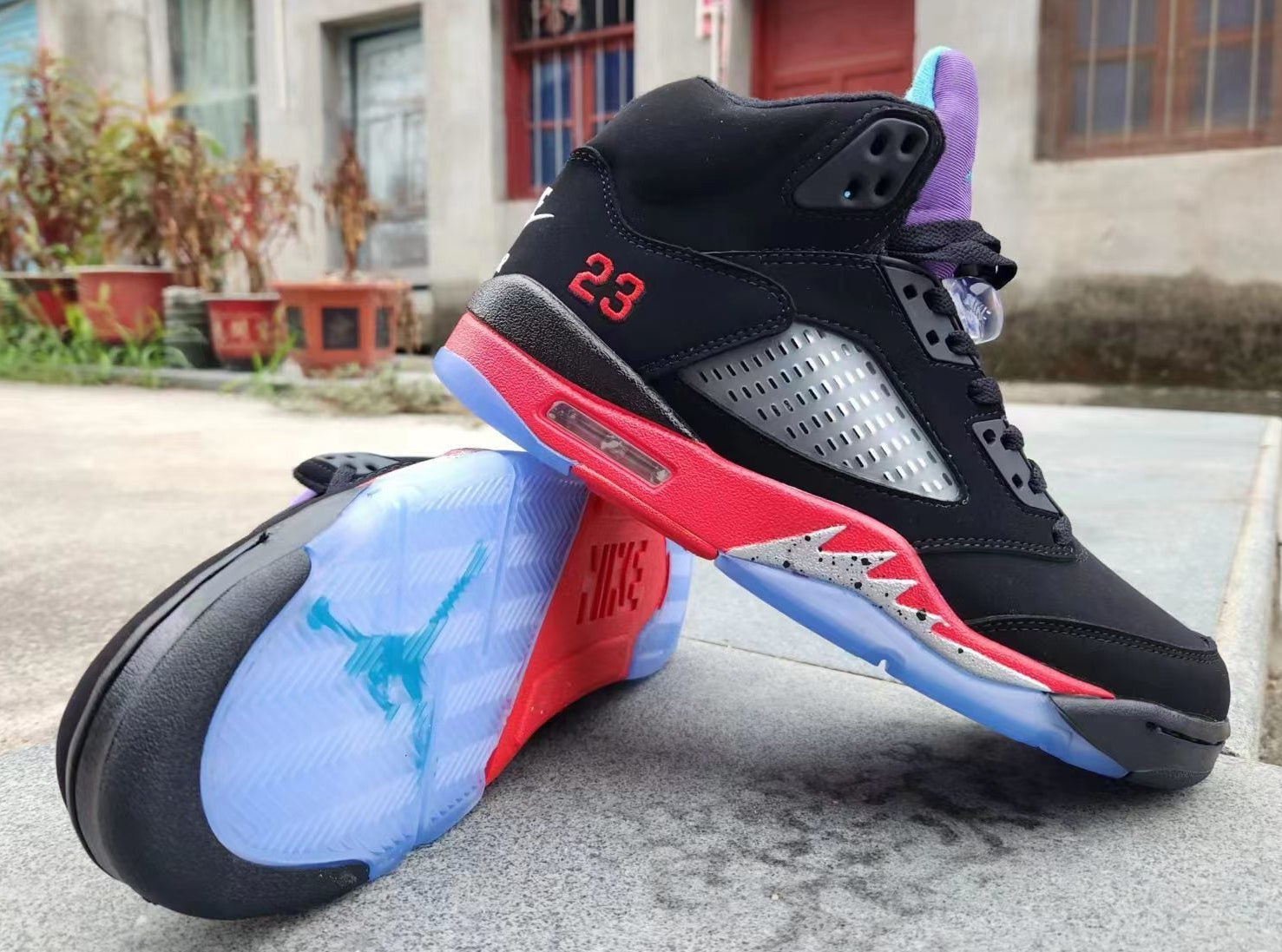 Jordan 5 – Design-Inspired "Top Three" Custom Tribute Build AJ5-TOPTHREE-516