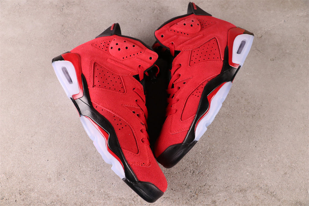 Jordan 6 - Design-Inspired "Toro Bravo" Custom Tribute Build AJ6-TOROBRAVO-612